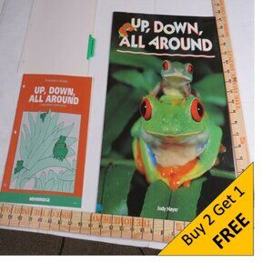 Up, Down, All Around BIG BOOK (almost 2 feet tall) with teacher pages CLASSROOM